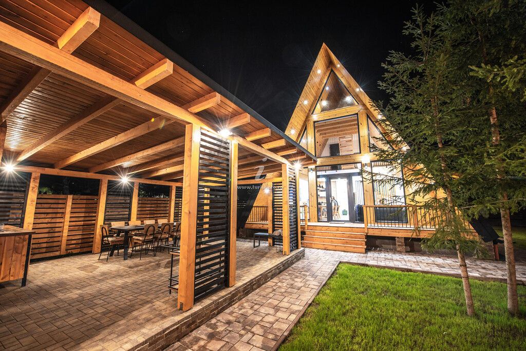 A-frame Timber Loft